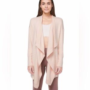 Lululemon – Find Your Calm Wrap – Chantilly – Open Front Cardigan – Size 10